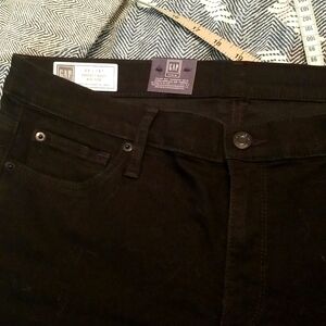 GAP New Perfect boot cut Midrise Stretch black jeans size 33 /16R